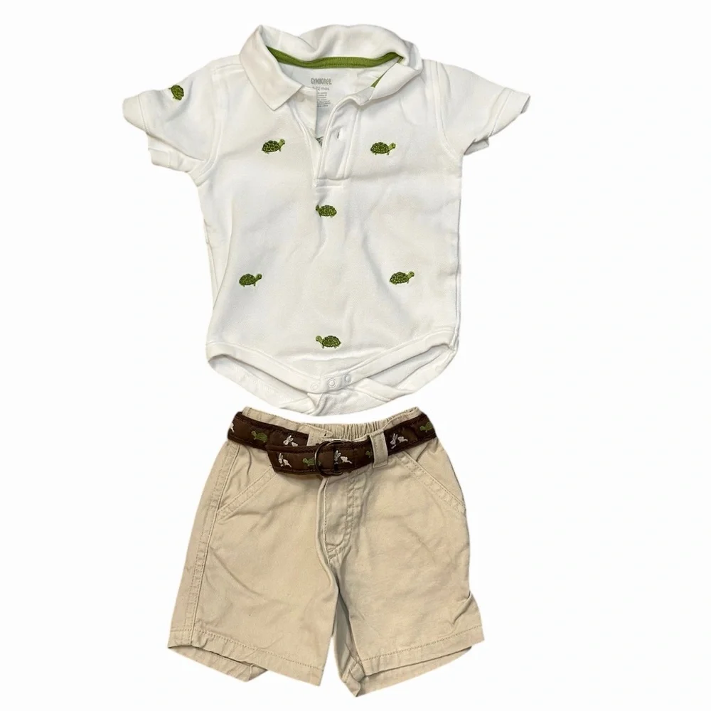 Gymboree 6-12mo Turtle and Rabbit Set